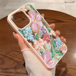 Premium Magnetic Phone Cases for iPhone11/12/13/14/15/16//17/Air/promax/Plus Pink Flower Aesthetic Christian y2k cased MagSafe Ready, Anti-Fall, Springtok and Ultra-Thin Design | Perfect for Everyday Use Protector Screen Protector Aesthetic Resistance