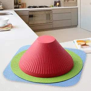 3Pcs Manual Rubber Anti-Skid Round Gripper Pad Bottle Cap Kitchen Jar Opener