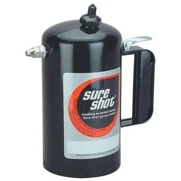 Milwaukee Sprayer Manufacturing Sure Shot A1000 Steel Sprayer, 32 oz, Black