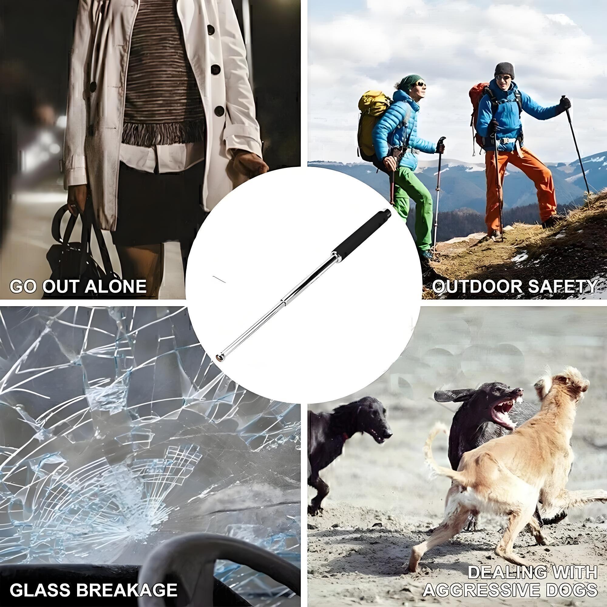 Automatic Adjustable Trekking Poles Lightweight Durable Hiking Sticks for Outdoor Adventures Portable Telescoping Hiking Gear Comfortable Grip for Easy Use Travel Essentials Auto Retractable Trekking Sticks