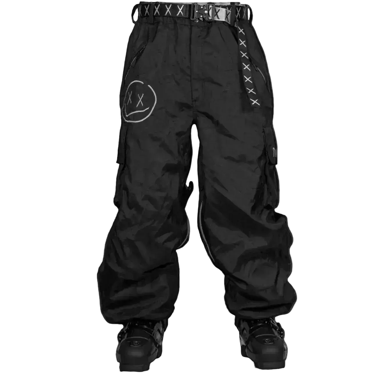 Numbskull Slacker Baggy Snow Pant 2.0 - Black