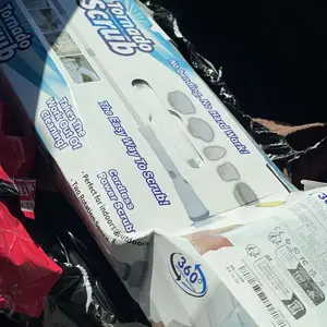 Product Review of Electric Spin Scrubber for Summer Gift, Handheld Shower Scrubber, Spinning Scrub Brush with Comfortable Adjustable Handle, Bathroom Scrubber, 360° Cordless Household Cleaning Brush for Windows, Electric Spin Scrubbers, Cleaner, Portable, Durable from S**t 🥰**