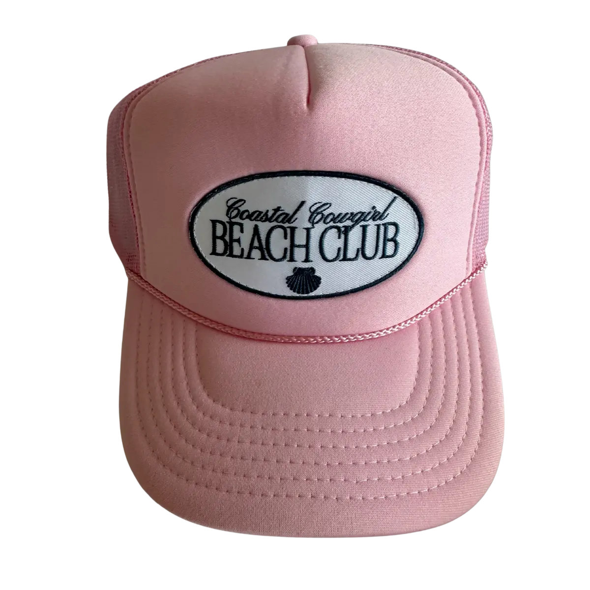 Coastal Cowgirl Beach Club Patch Trucker Hat