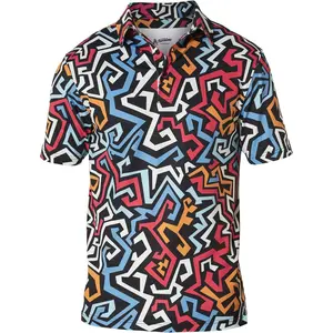 Funny Golf Shirts for Men, Hawaiian Golf Shirts for Men, Crazy Golf Shirts for Men, Funny Golf Polo