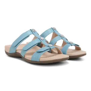 Vionic Amber Pearl Slide Women's Supportive Slip-on Sandal