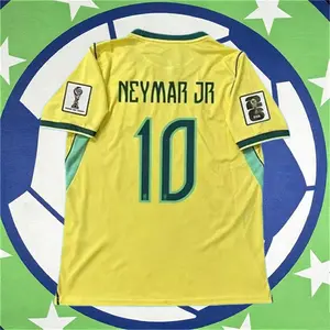 2026 Yellow Brazil No.10 Neymar Short sleeve jersey
