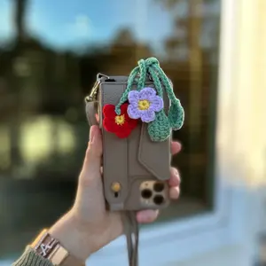 Crochet Floral Bookmark, Cute Book Accessory, Perfect Gift for Book Lovers, Unique Floral Gift for Her, Car, Phone and Bag, Bible Bookmark