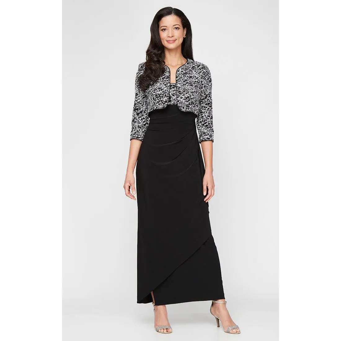 slim fit dress slacks Sequin Jacket Dress – bust2 main image 0