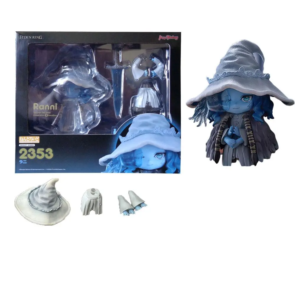 Elden Ring Ranni PVC Figure, About 6.5cm Anime Game Stand Model Toy for 12 Years Above, Phthalate-Free Gift for Children Development & Collection Decoration, Eldenring