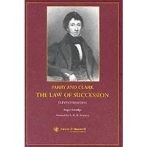 USED-Parry and Clark : The Law of Succession by R. Kerridge (Paperback)