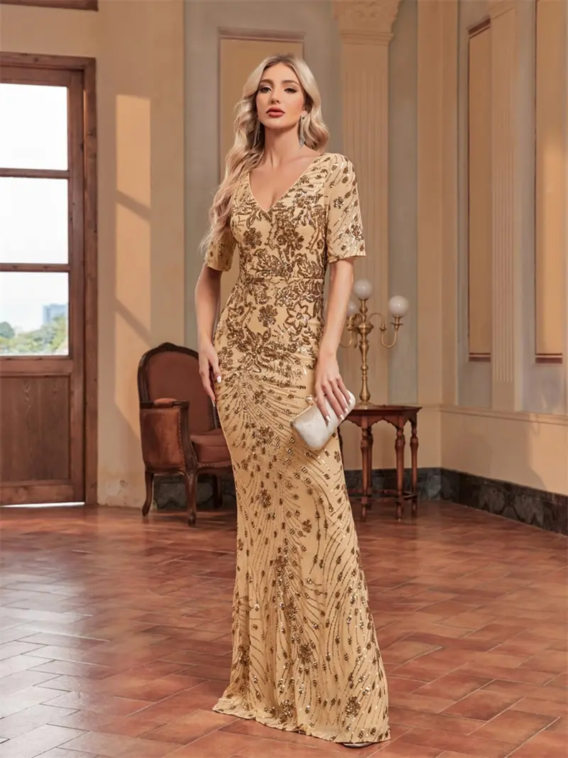 sachin and babi light blue dress Luxury Olive Green Beaded A-Line Modest Evening Dress Plus Size LA72738B –  SERENE HILL