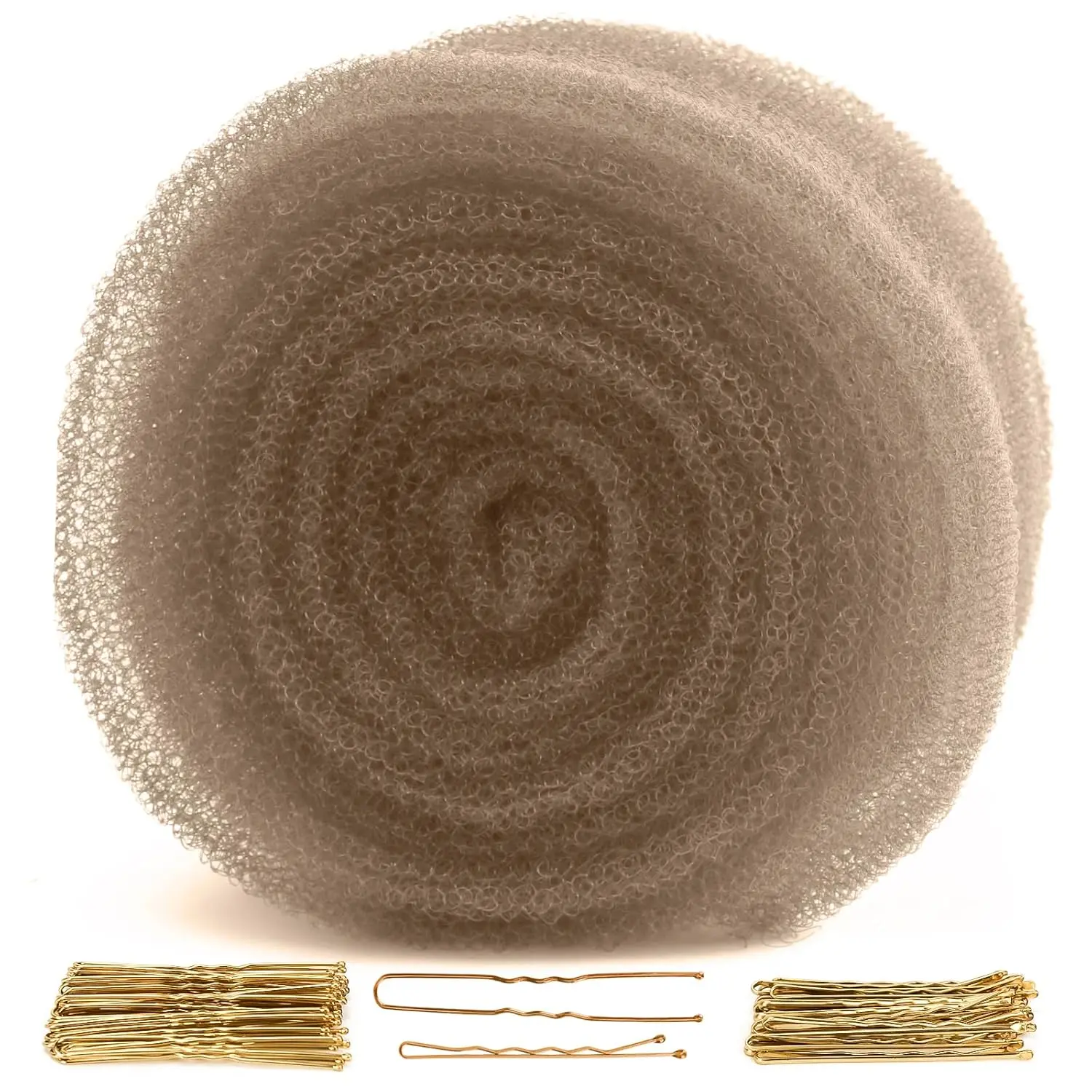 Updo Filler & Volume Bumps Kit, Tan Brown Sponge Padding Inserts for Women, Cruelty-Free Styling with Hairpins & Hair Clips, Bedroom Vloggers, Community-Driven, Elevate Your Artistry, Ethically Sourced, Innovation Forward, Glamorous, Volume Boost