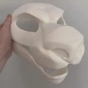 Tiger Fursuit Head - 3D Printed