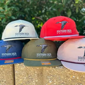 Wrangle in birds and style with this high-quality rope cap. This one size fits most snapback cap not only looks great, but also protects you from those harsh UV Rays. With a UPF of 50+, this one is sure to flock to.