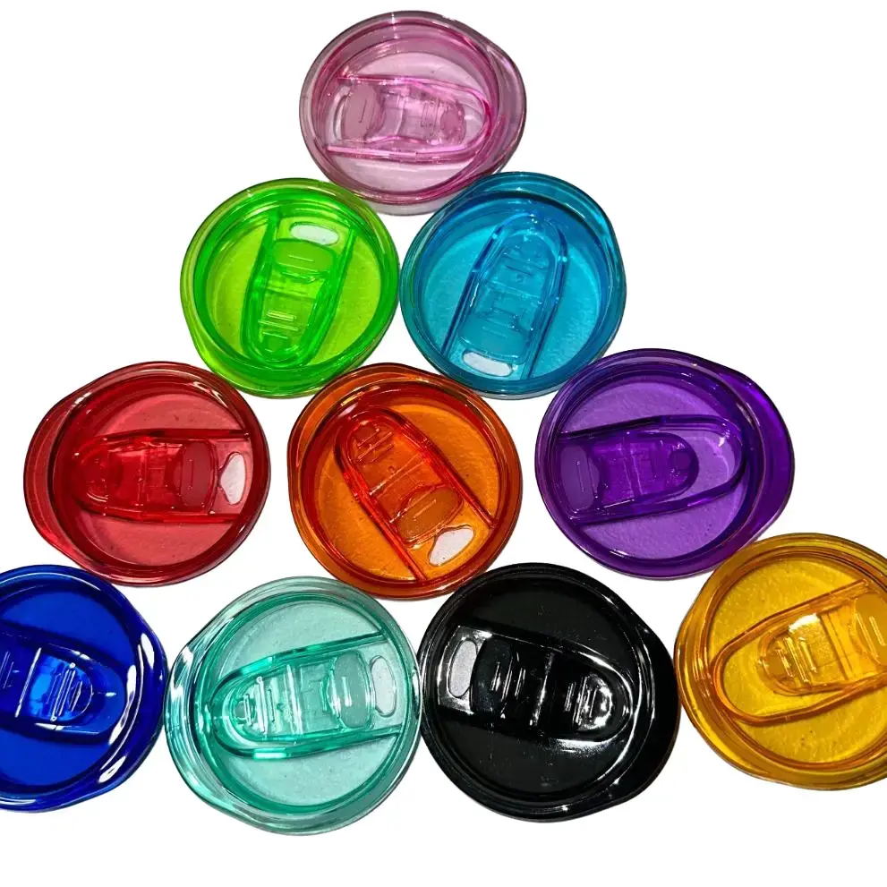 All Colored Sliding Locking Lids 20oz oz 20 oz. 20oz. Skinny Straight Sublimation Tumbler Color Lids Amy's Tumbler Junkies Your Favorite Tumbler Shop!