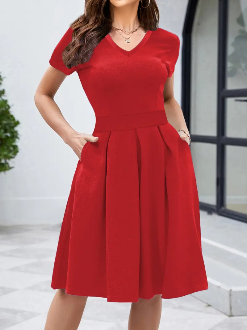 Red dress knee - TikTok Shop Red dress knee - TikTok Shop