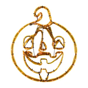 Northlight Jack O Lantern LED Lighted Halloween  Silhouette