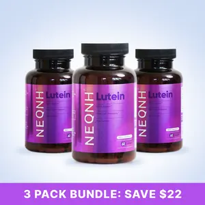3 Pack NEQNH Lutein Capsules - Vision Support, Blue Light Protection, Eye Function