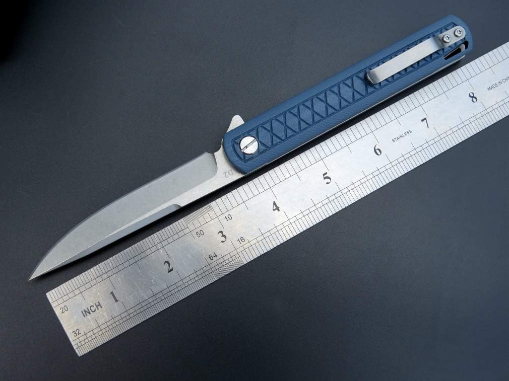 Eafengrow EF16 Folding Pocket Knife D2 Steel Blade G10 Handle Flipper EDC Outdoor Camping Utility Knife