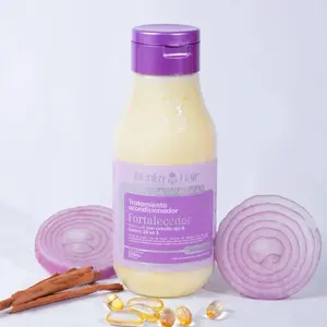 Menta Hair Conditioner 550ml with Cebolla Q10 & Essential Nutrients for Hair Care - Fortalecedor Tratamiento Acondicionador