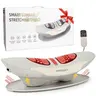 WarmSky Smart Lower Back Massager - Automatic, Heat, Air Traction, Vibration & LED Light Therapy, Rechargeable Portable Back Health Solutions for Desk Use, Burnout Recovery, Circulation Boost, Polyester Gifts for Female Adults