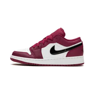 Air Jordan 1 Low GS "Noble Red" 553560 604