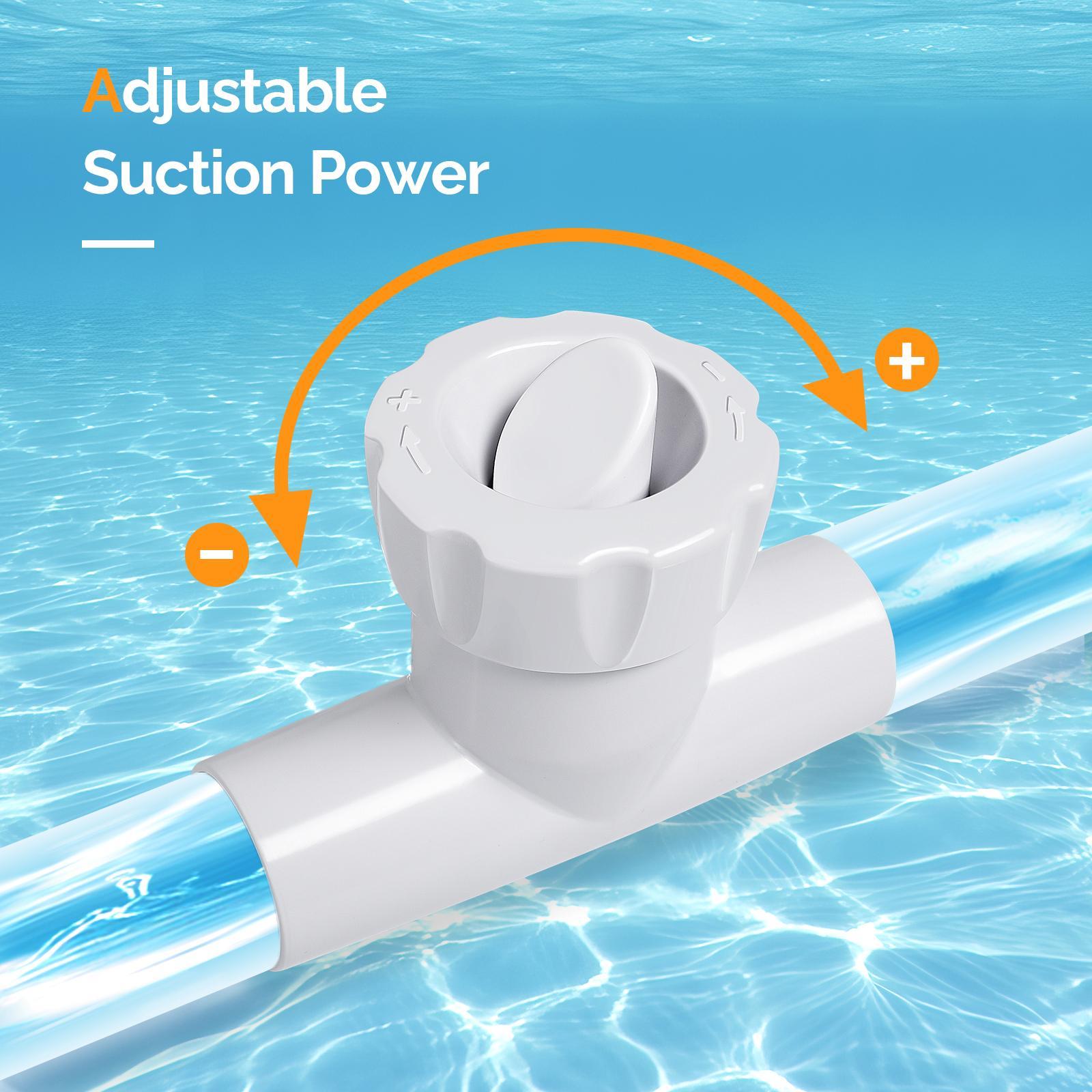 【Summervibes】Ubesgoo Pool Vacuum, Automatic Pool Cleaner, Swimming Pool, Effortless Crawler-Type Vacuum Cleaner with 33-Foot Hose.