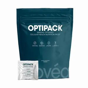 Alovéa OPTIPACK Immune-Optimized Cellular Health Nutrition Pack with Vitality Whole Food Blend Omega3 & Superfood