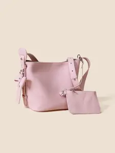 New Small Batch Design Crossbody Bag, Simple Versatile Travel Bucket Bag, Solid Color Shoulder Bag, Large Capacity Women's Bag, Casual Shoulder Bag, Casual Trendy Bag