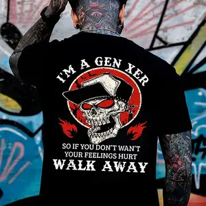 I'm A GX So If You Don't Want Your Feelings Hurt Walk Away Print T-Shirt