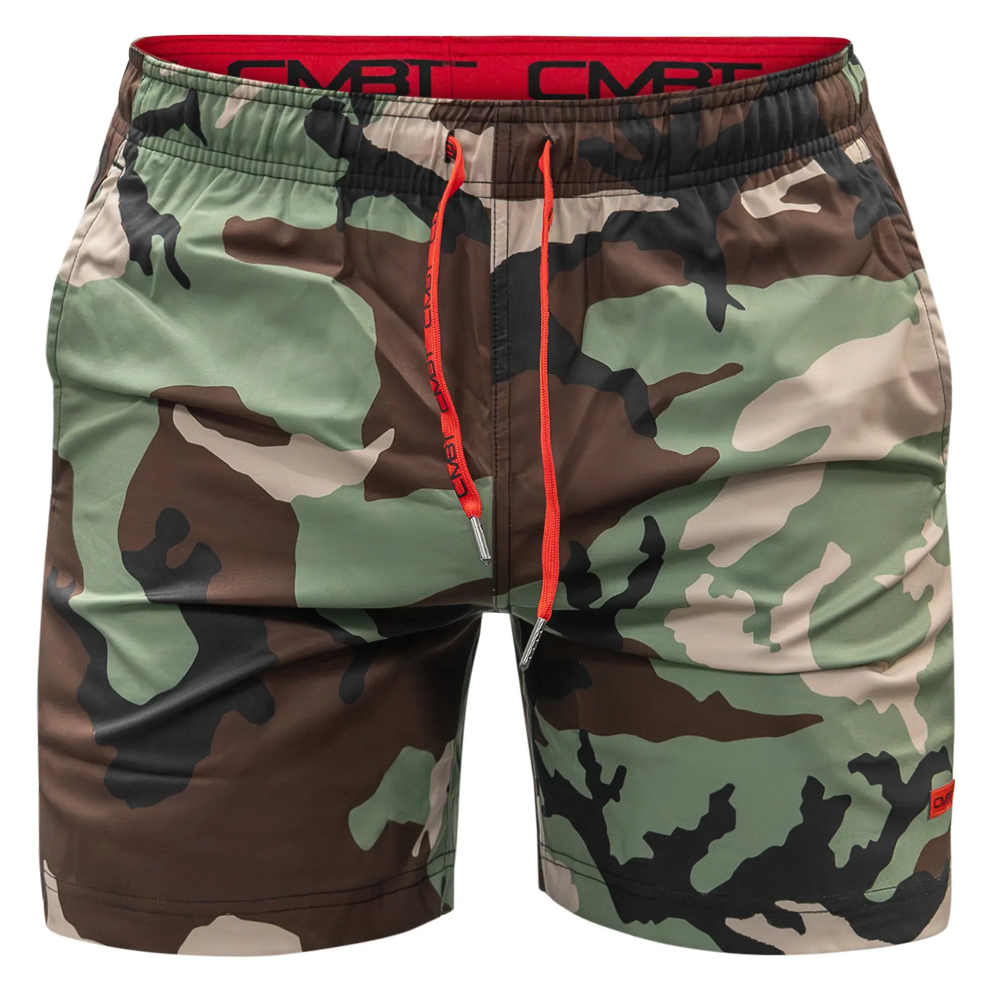 COMBAT IRON Men's 2.0 Stretchy Lightweight Breathable Quick Dry Sports Shorts - 5.5" Inseam, Camo, Athletic Fit, Suitable for Running, Gym, Stretchy Men's Sports Shorts