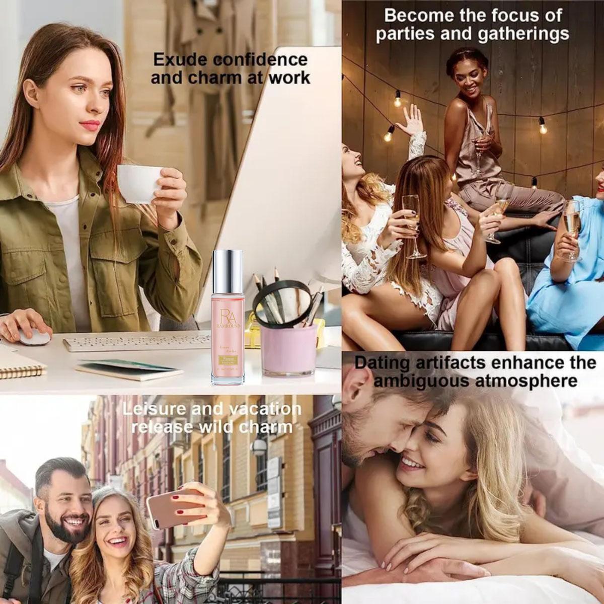 Unisex Pheromone Rollerball Perfume 10ml, Long Lasting Seductive Fragrance, Clean Skin-Safe Formula, 8-Hour Mood Boosting Scent, Portable Roll-On Oil for Dating, Travel, Daily Confidence & Romantic Moments Unisex Pheromone Rollerball Perfume 10ml, Long Lasting Seductive Fragrance, Clean Skin-Safe Formula, 8-Hour Mood Boosting Scent, Portable Roll-On Oil for Dating, Travel, Daily Confidence & Romantic Moments