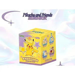 Funism Pikachu and Friends Collection Figure Pokemon Blind Box Sealed with Pikachu Psyduck Mimikyu Squirtle
