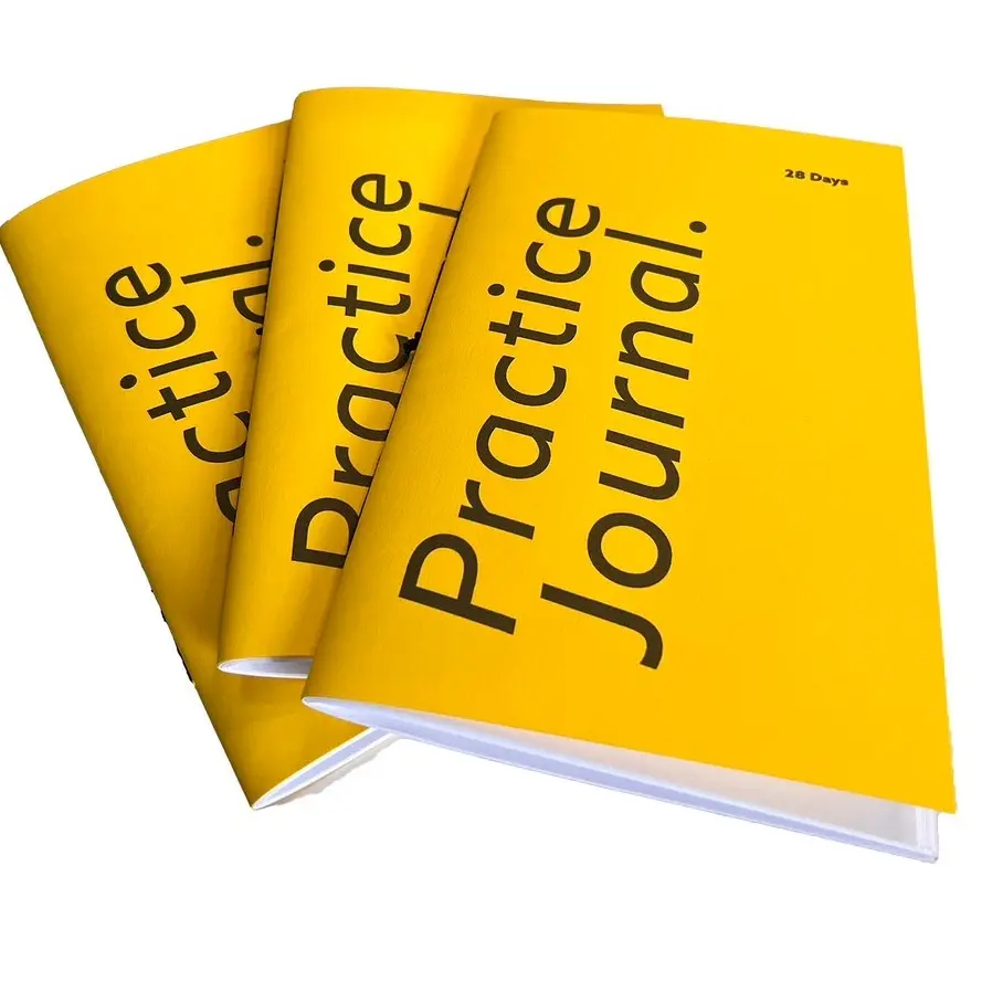 3 Pack - 28 Day Musician’s Practice Journal