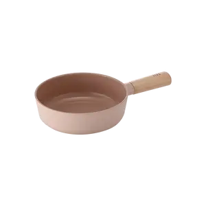 NEOFLAM FIKA PINK Baby Wok 7” Mini Peach