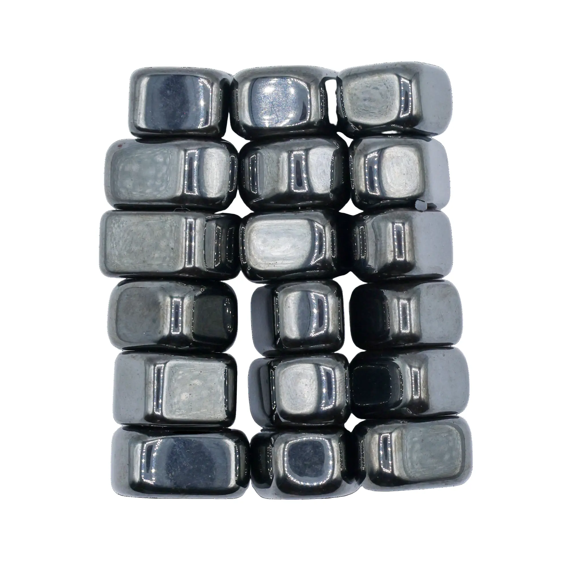 Hematite Magnetic Tumbled Stone