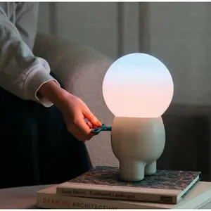 Buddy Portable LED Mood Lamp (Teddy) - Cozy gradient light for relaxation, focus, sleep, and vibes