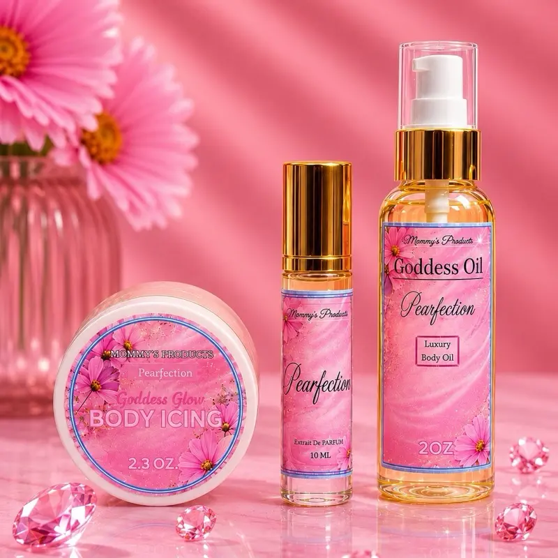 Travel Size Skincare Bundle Body Icing Body Oil Rollerball