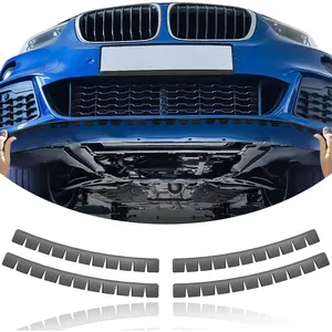 4 Pack Bumper Scrape Guard for  Front Bumper Protector Luxury  for  Anti-Scratch Bumper Scrape Guard Skid Plate DIY Kit Bumper Buddy