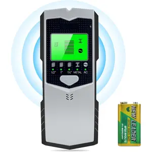 Stud Finder Wall Scanner, 5 in 1 Multifunctional Wall Detector Scanner with Upgraded  Sensor,  LCD Display & Audio  for the Center and Edge of , Metal, AC Wire & Studs Pipe Detection