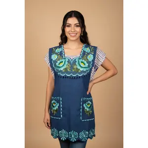 Handcrafted Oaxacan Embroidered Apron