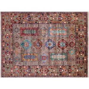 Fine Turkmen Ersari Hand-Knotted Wool Rug 5' 1" X 6' 8" - Q17149
