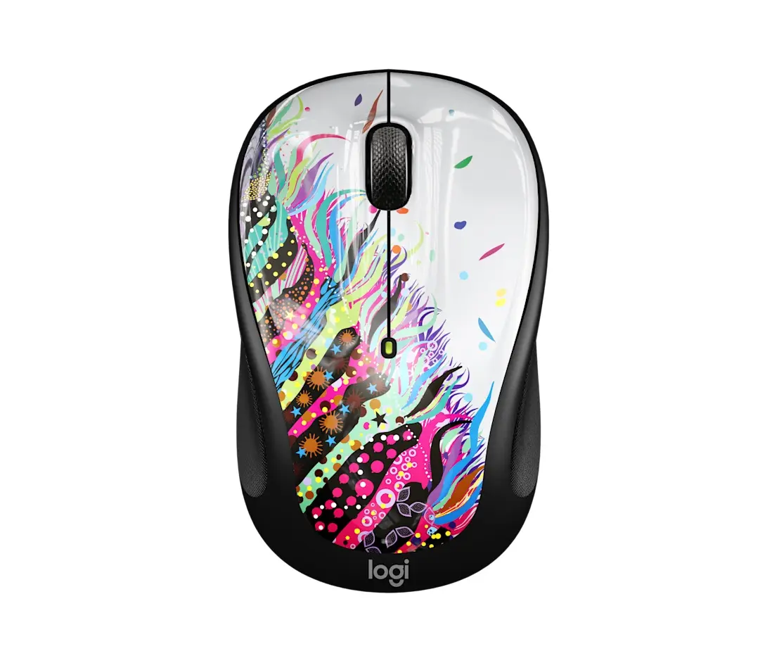 Logitech Core 910-007525 M325s Wireless Mouse - Celebration Black
