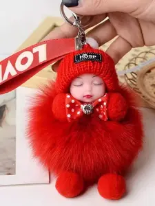 Cute doll bag hanging keychain, suitable for daily wear, vacation and dating occasions, and also a surprising and exquisite small gift, Keychain Kawaii, Keychain Surprise Collectibles, Trendy Cute Keychain