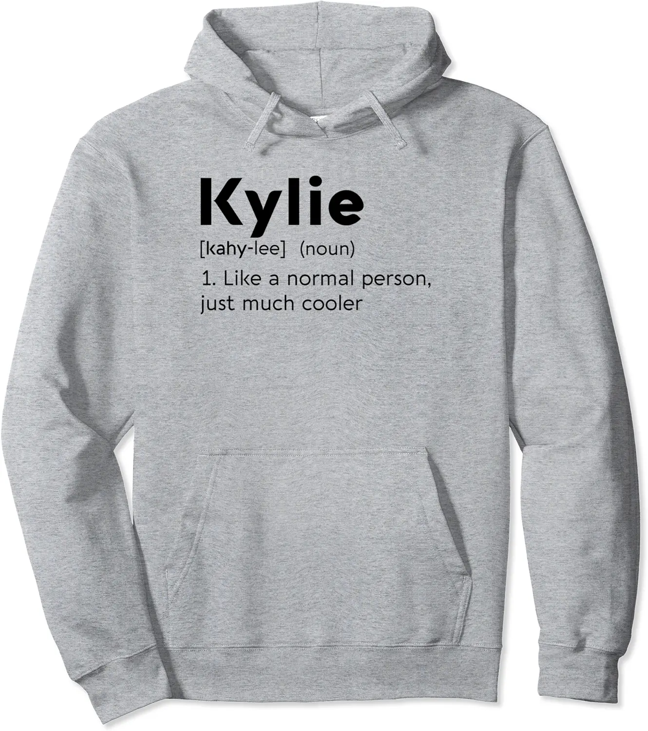 Kylie Name Definition Girl Woman Personalized Funny Cool Pullover Hoodie - Salvadorata Shop 51B0BC88492B