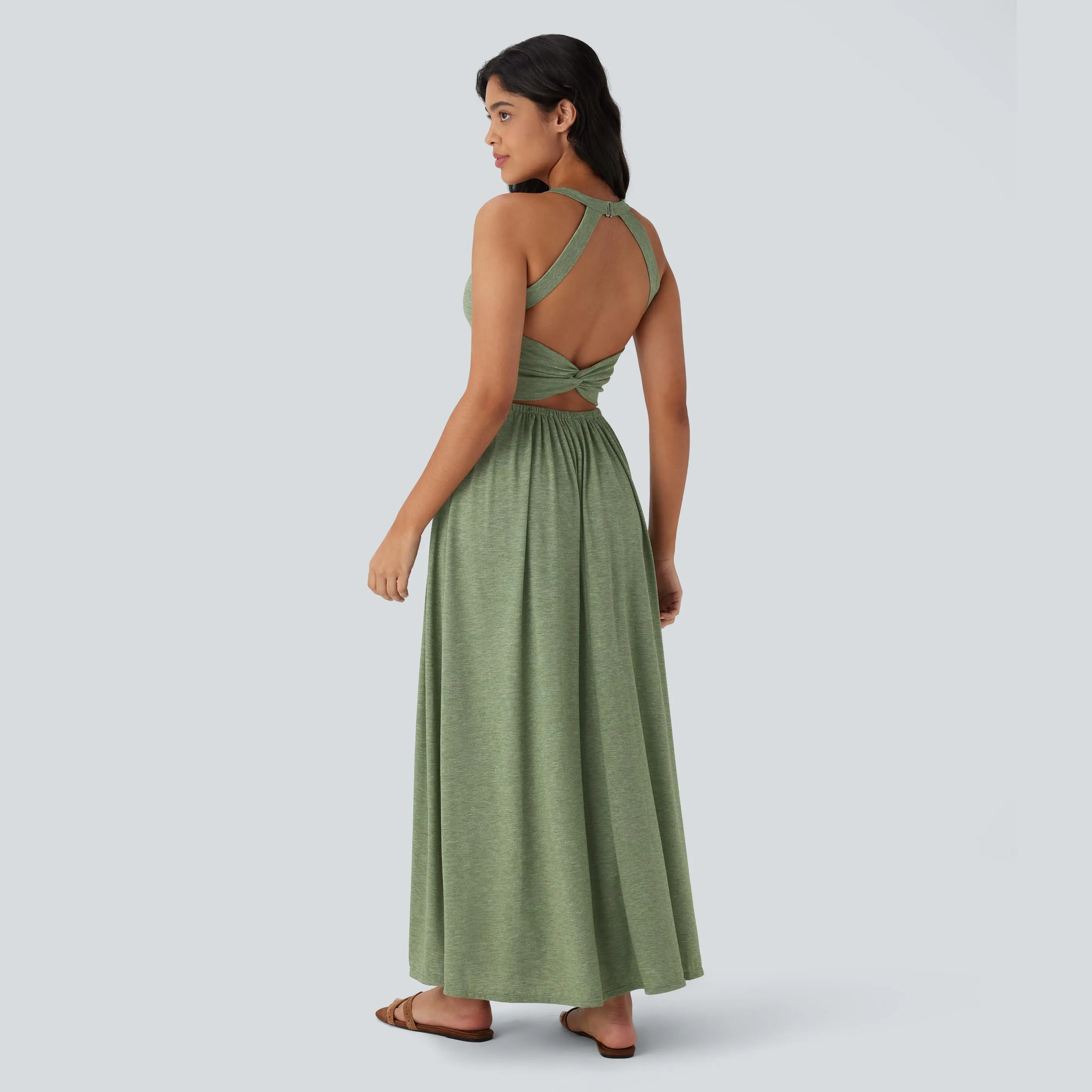 Halara Pocket Flowy Maxi Dress - TikTok Shop Halara Pocket Flowy Maxi Dress - TikTok Shop