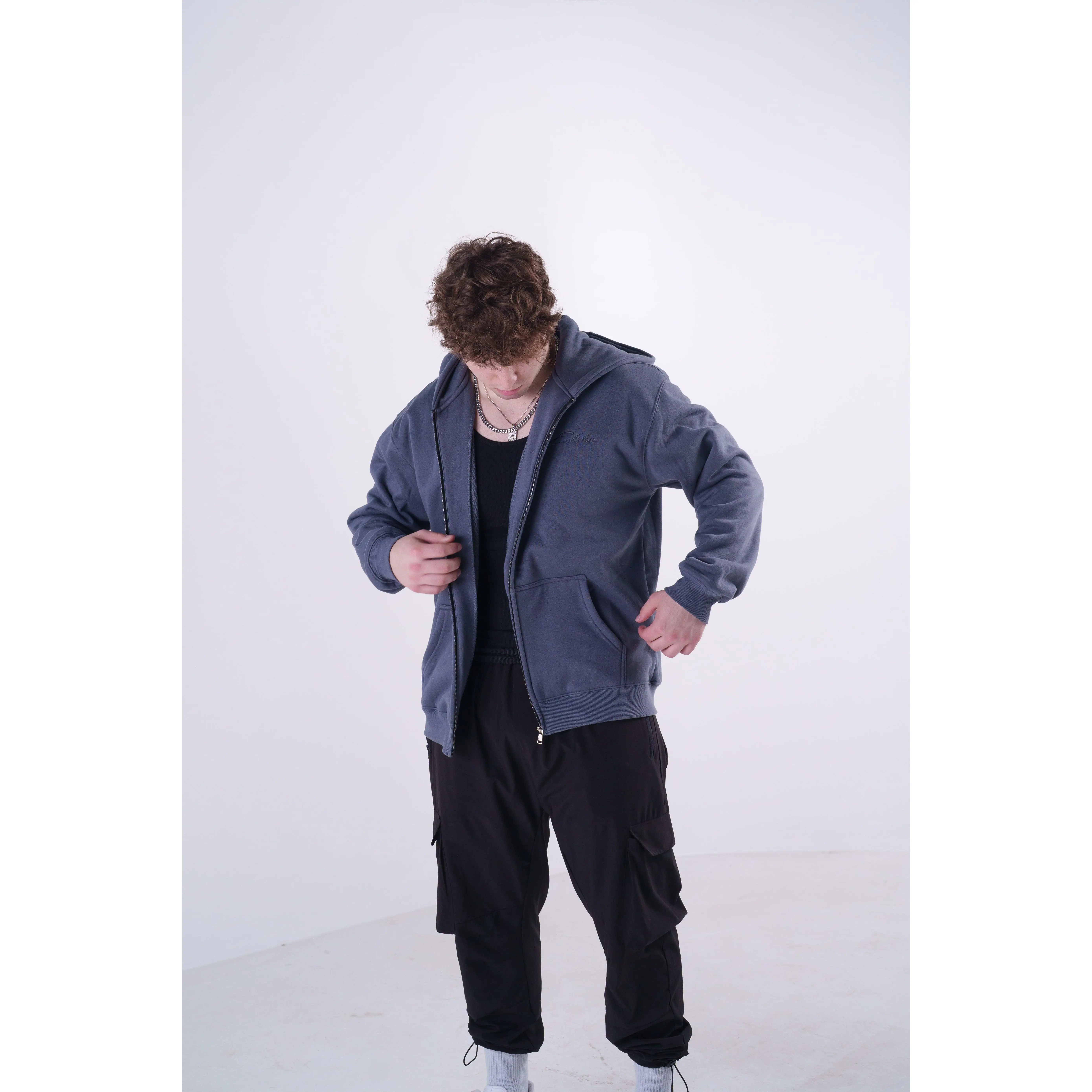 EKKO Zip-Up Hoodie | Polar Fleece | Comfortable Fit | Men's + Women's Sweatshirts | Fall Outfits