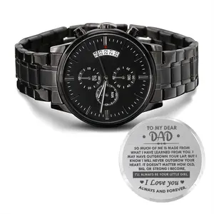 To My Dad Engraved Watch