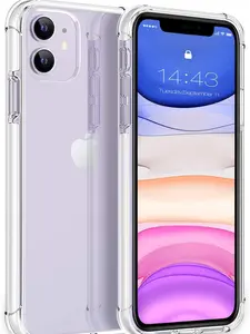 iPhone 11 Case 2019, Shockproof Clear Case with Soft TPU Bumper Cover Case for iPhone 11 6.1 inch