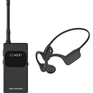 Swimming Headphones,   Conduction Headsets, Swim  Communicator,  Headphones for Spotify,  , YouTube, Stream with Your Swimming, NO MP3 Download